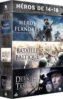 Héros de 14-18 - Coffret 3 films : Héros des Flandres - La Bataille de La Lys + La Bataille de la Baltique + La Dernière Tranchée