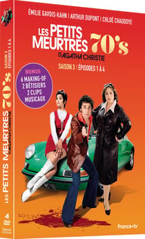 Les Petits meurtres d'Agatha Christie 70's - Saison 3 - Épisodes 1 à 4