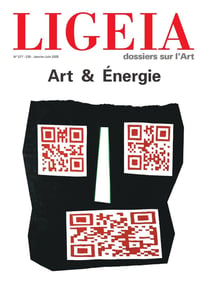 Revue Ligeia n.217-220 : Art & énergie