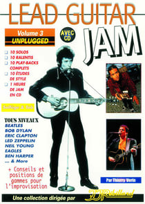 Lead guitar jam t.3 - unplugged cd tab
