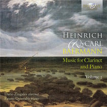 H - & C - Baermann : Musique pour clarinette et piano, vol. 2 - Zingales, Quintaba