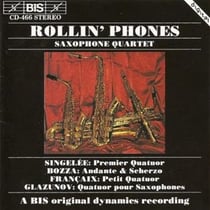 Rollin' Phones: saxophone quartet