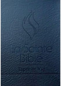 La Sainte Bible Esprit et Vie SIMILI CUIR PU NOIR