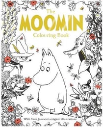 The moomin colouring book