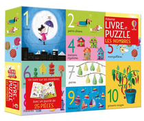 Les nombres - Coffret Livre et puzzle