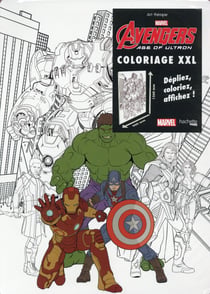 Avengers - coloriage xxl