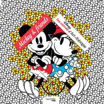 Art-thérapie - les petits carrés : Mickey & friends