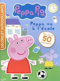 Peppa Pig-Décors et autocollants -L'école