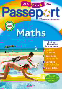 Passeport : maths - de la 5e à la 4e