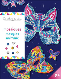 Mosaïques masques animaux