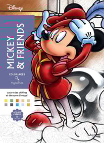 Art-thérapie - Coloriages mystères : Mickey & friends