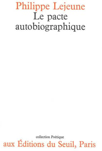 Revue poétique : le pacte autobiographique