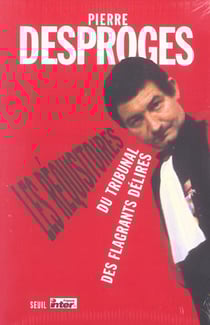 Les requisitoires du tribunal des flagrants delires (2 volumes sous coffret)