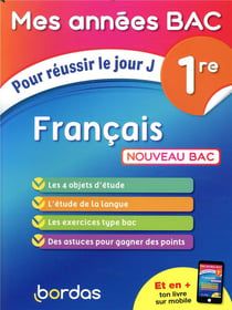 Mes années bac : 1re - français (édition 2019)