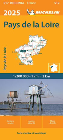 Carte Régionale Pays de la Loire 2025