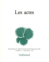 Les actes