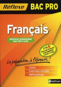 Réflexe Bac pro Tome 14 : français