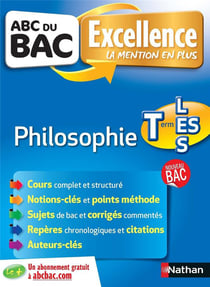 ABC du bac excellence Tome 14 : philosophie - terminale L-ES-S
