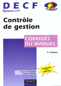 Controle de gestion decf n.7 corriges du manuel