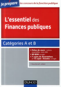 Je prépare - l'essentiel des finances publiques - catégories a et b