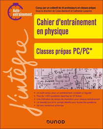 Cahier d'entrainement en physique PC