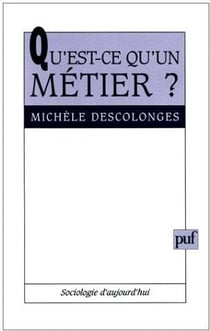 Qu'est-ce qu'un métier?