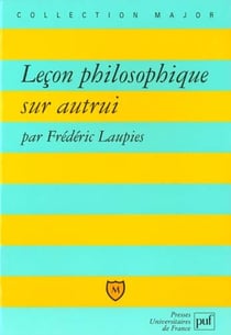 Leçon philosophique sur autrui