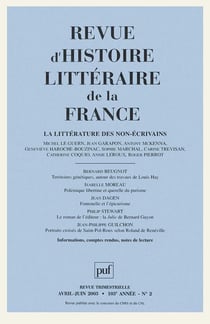 RHLF 2003, n° 2