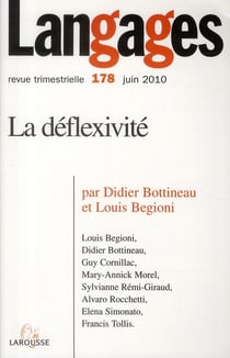 Langages n° 178 (2/2010) La déflexivité