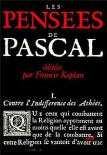 Les Pensées de Pascal
