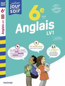 Cahier du jour / cahier du soir : Anglais 6e LV1
