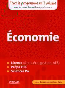 Économie - licence (droit,éco, gestion, AES) - prépa HEC - sciences po