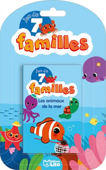Jeux de 7 familles - jeu de 7 familles - les animaux de la mer