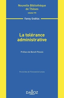 La tolérance administrative - Volume 173