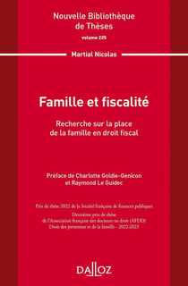 Famille et fiscalité Tome.225