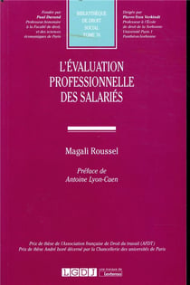 L'évaluation professionnelle des salariés