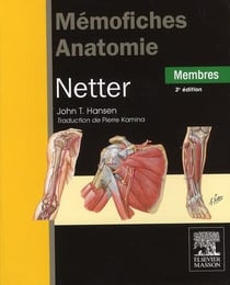 Mémofiches anatomie netter - membres (3e édition)