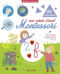 Mon cahier d'éveil Montessori - 60 autocollants