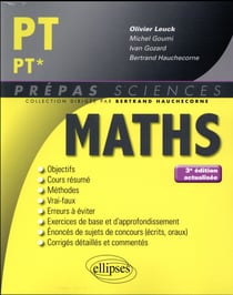 Mathématiques pt/pt* (3e édition)