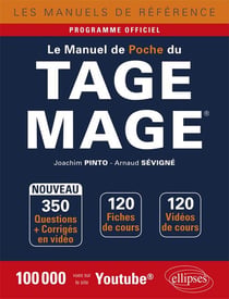 Le manuel de poche du TAGE - programme officiel