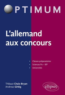 L'allemand aux concours