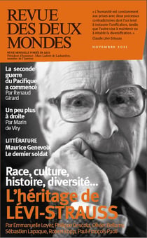 Revue des deux mondes : novembre 2021 - Claude Lévi-Strauss
