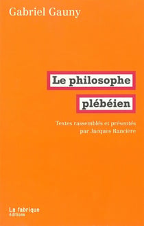 Le philosophe plébéien