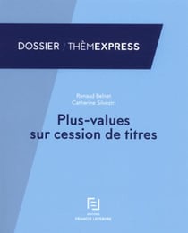 PLUS-VALUES SUR CESSIONS DE TITRES