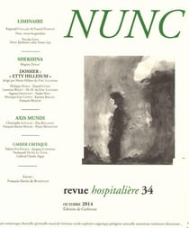 Revue nunc n.34 : dossier Etty Hillesum
