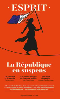 Esprit n.513 : La République en suspens