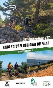 Parc naturel régional du Pilat - espaces naturels - 38 itinéraires VTT