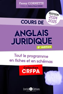 Cours d'anglais juridique : Grammaire et introduction au droit du common law (édition 2024/2025)