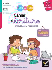 Cahier d'écriture minuscules et majuscules