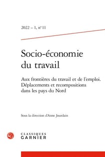 Socio-économie du travail n.11 : aux frontières du travail et de l'emploi - déplacements et recompositions dans les pays du Nord